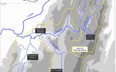 État des cours d’eau du Vercors selon le SDAGE