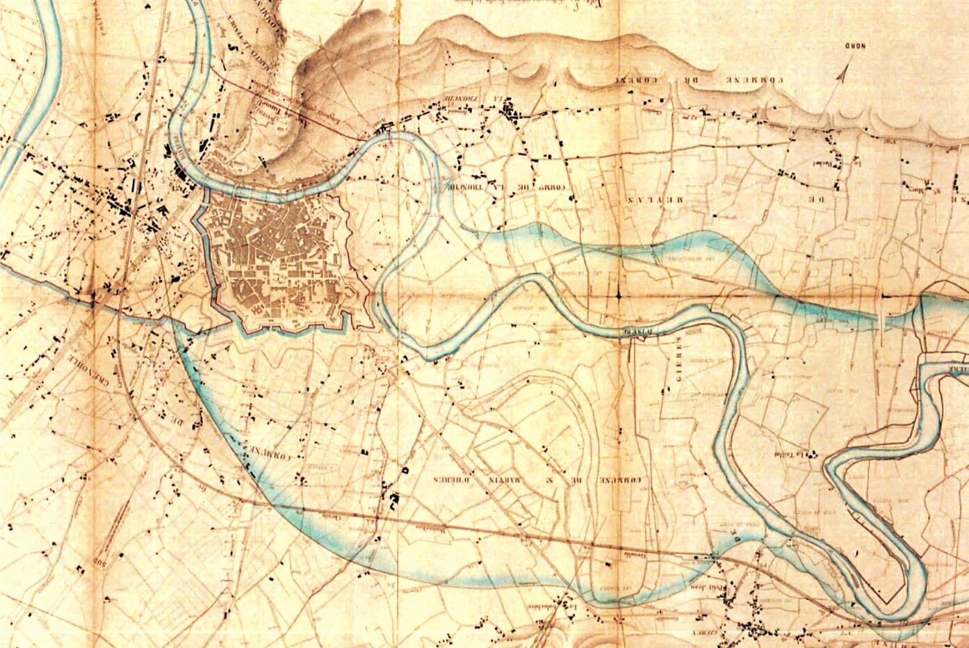 carte-zone-inondee-de-grenoble-1859
