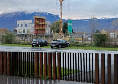 Visite de chantier : le bâtiment du SYMBHI prend forme à Saint-Martin-d’Hères