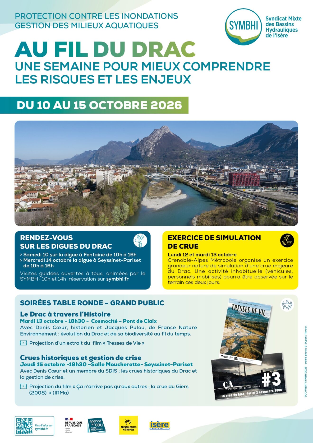 Semaine de sensibilisation ＂Au fil du Drac＂- du  10 au 15 octobre